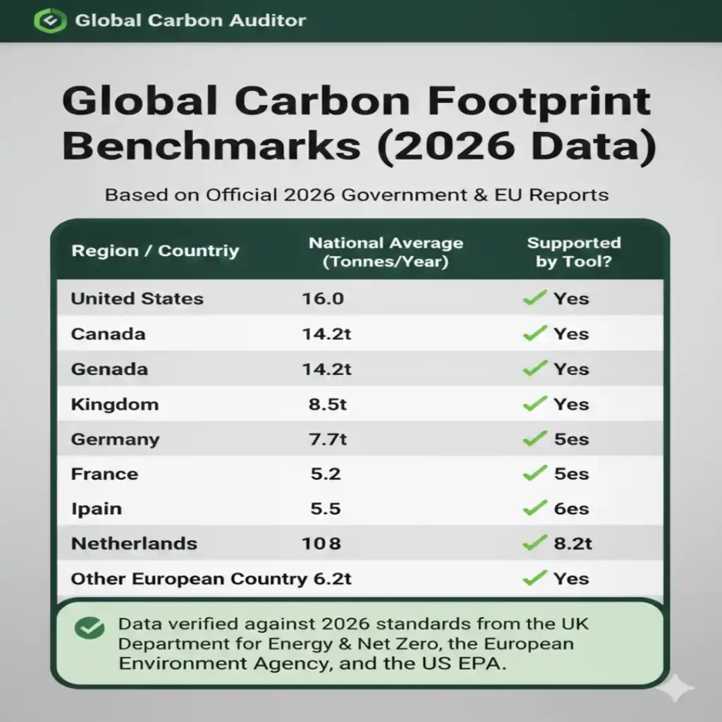 Personal Carbon Audit Tool 2026