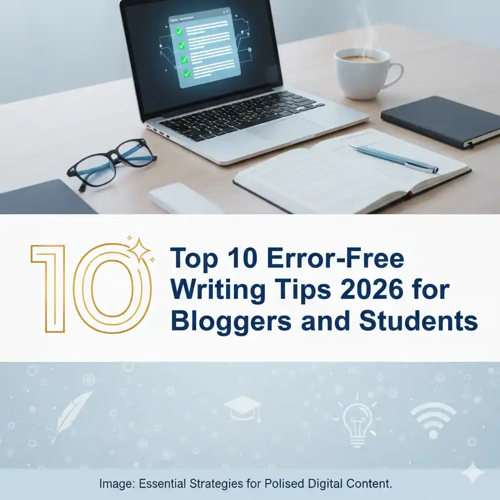 Error Free Writing Tips 2026 for Bloggers and Students
