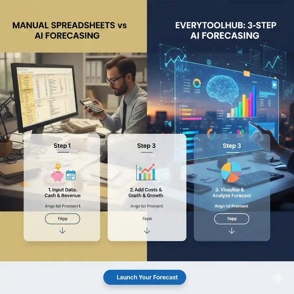EveryToolHub Financial Forecasting Tool Online 2026 Dashboard