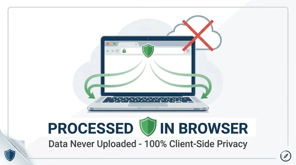 Browser-based privacy tool to blur sensitive information without server upload