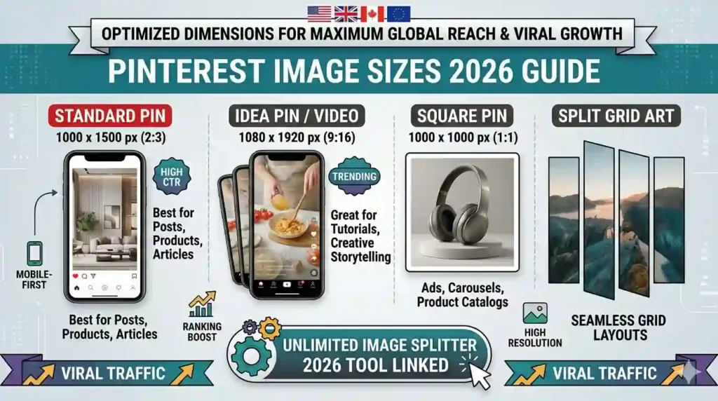 Pinterest Image Sizes 2026 Ultimate Guide for Global Rank